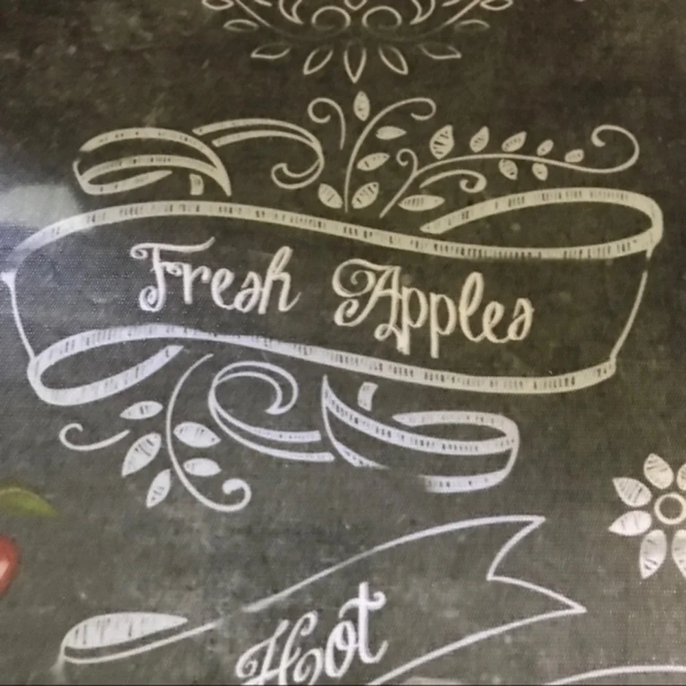 Fresh Apple‎ Sign Wall Art, New